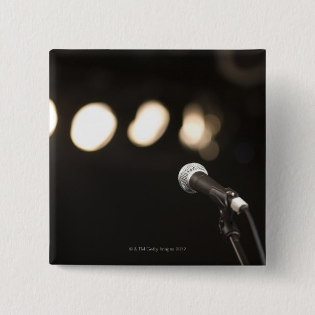 Microphone and Spotlights Button (Front)