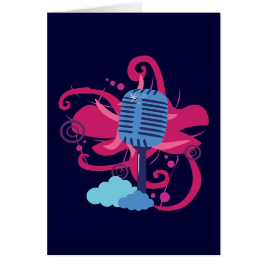 Microphone Art Explosion Cards (Front)