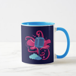 Microphone Art Explosion Mug