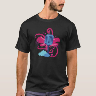 Microphone Art Explosion T-Shirt
