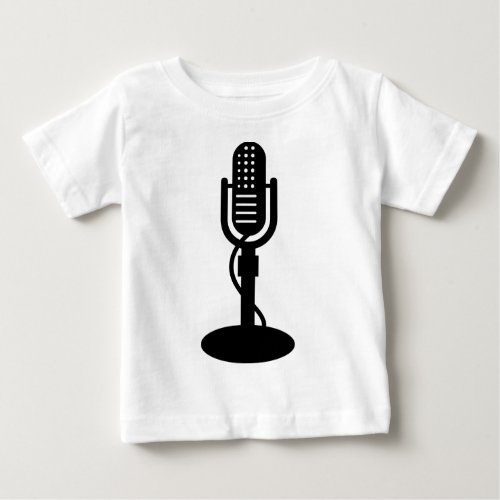 Microphone _ Black Baby T_Shirt