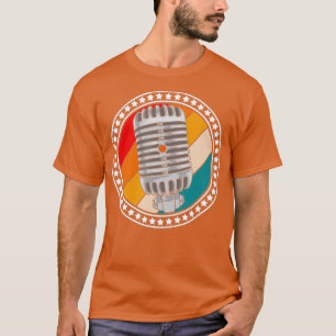 Microphone Broadcasting Video Producer T-Shirt