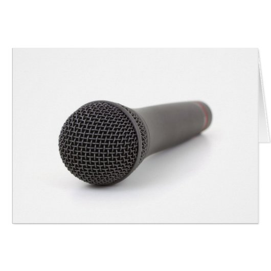 Microphone Cards (Front Horizontal)