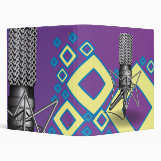Microphone Diamonds Binder