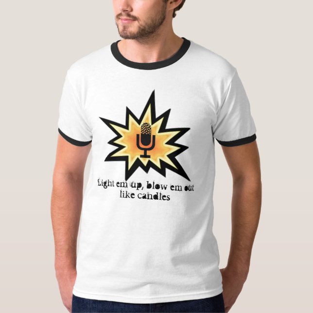 Microphone explosion T-Shirt (Front)
