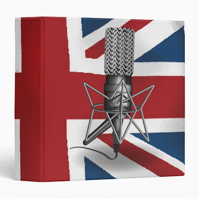 Microphone Great Britain Binder (Front/Spine)