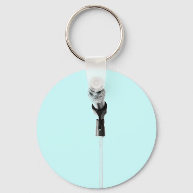Microphone Keychain (Front)