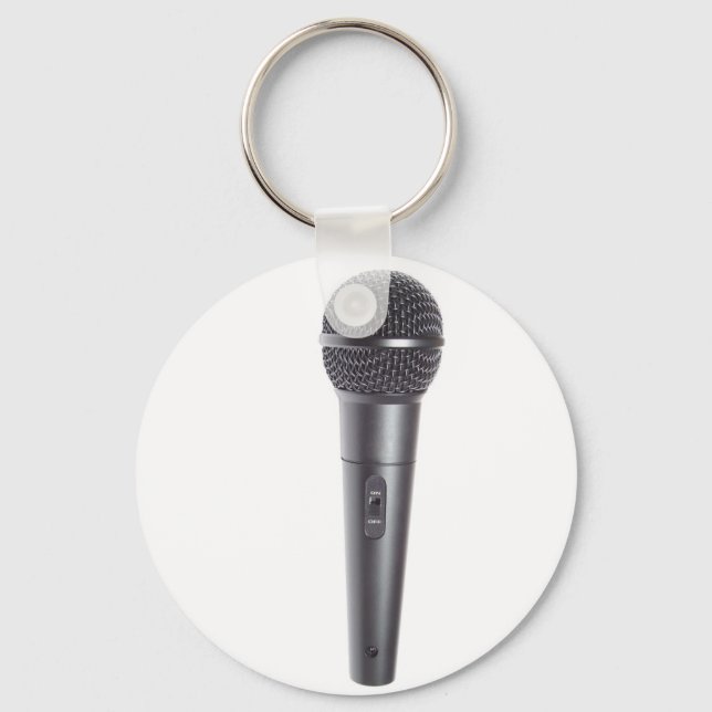 Microphone Keychain (Front)