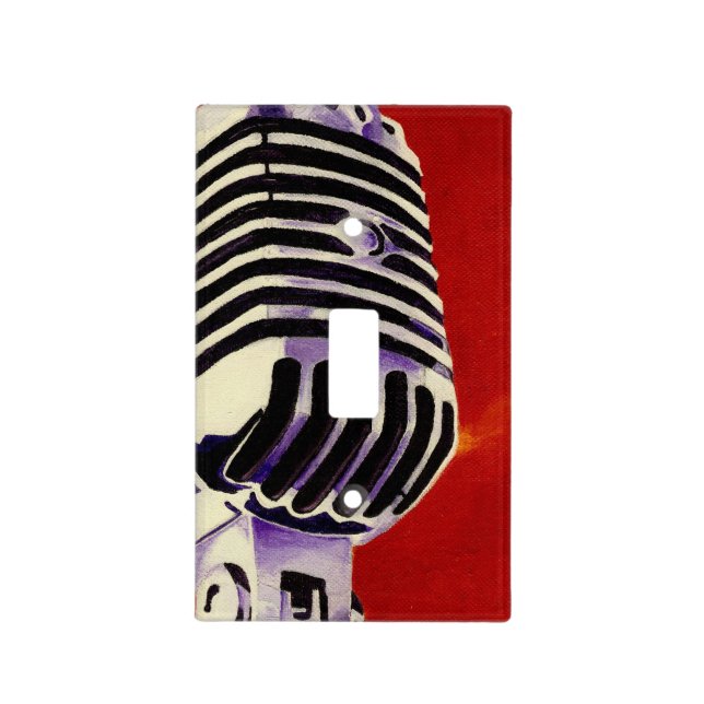 Microphone Light Switch Cover (Front)
