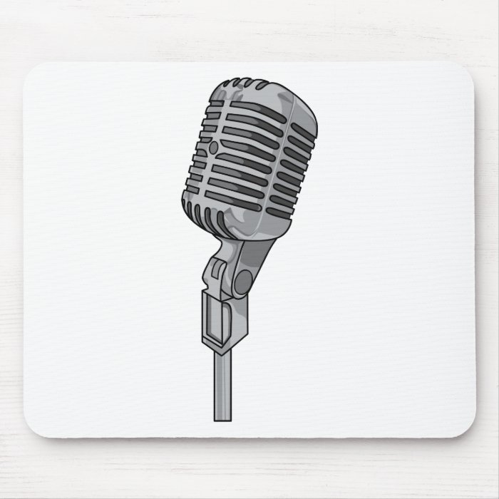 Microphone Mike ~ Audio Sound Music Mouse Pads