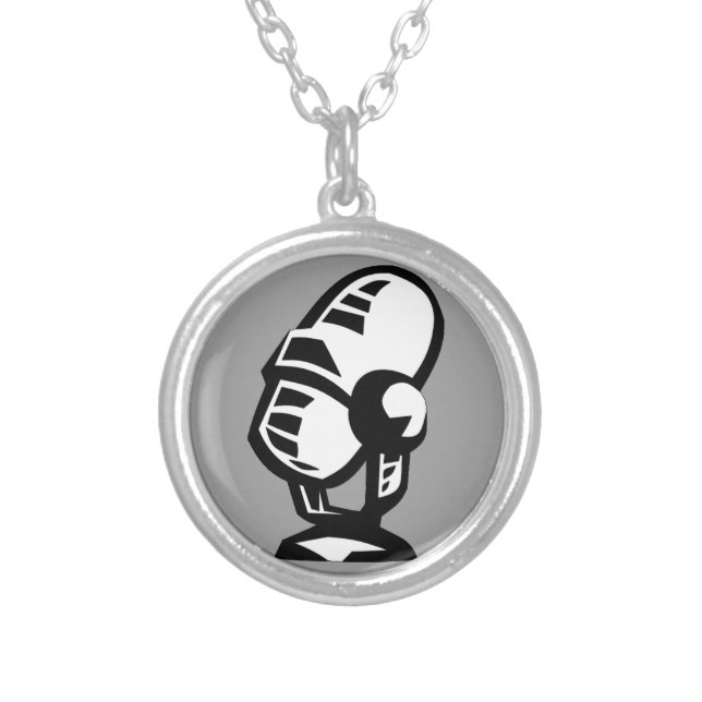 Microphone - Necklace (Front)