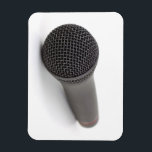 Microphone Photo Magnet<br><div class="desc">Nice photo of a microphone. Great gifts for musicians, singers and music lovers.</div>