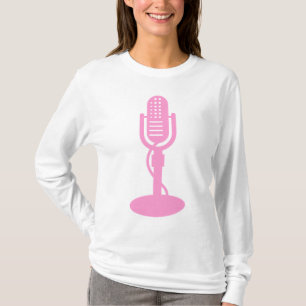 Microphone - Pink T-Shirt