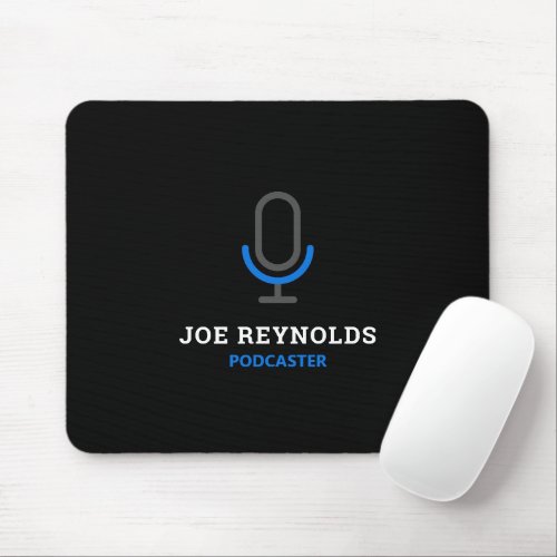 Microphone Symbol Podcaster Podcast Mouse Pad