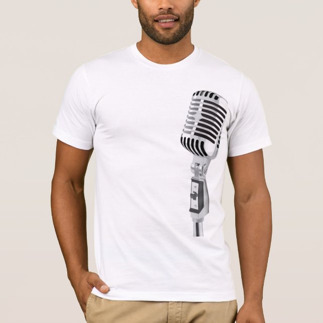 microphone T-Shirt (Front)