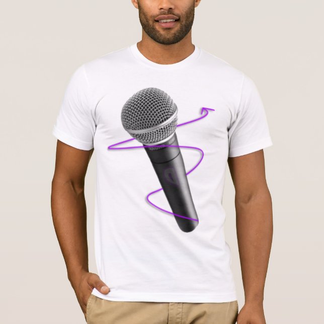 microphone T-Shirt (Front)