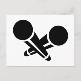 Microphones Postcard