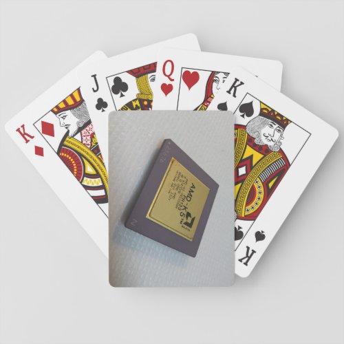 Microprocessor Deck of Playing Cards