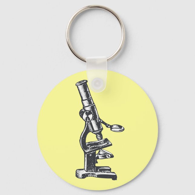 Microscope Keychain (Front)