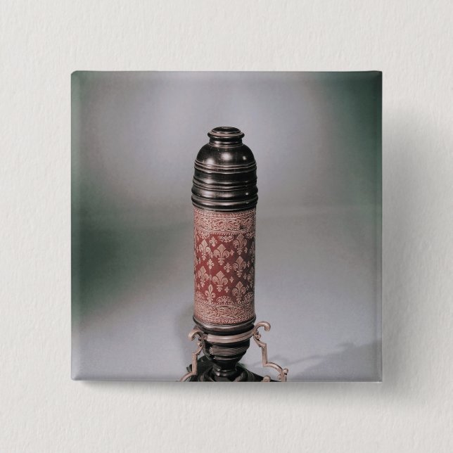 Microscope Pinback Button (Front)