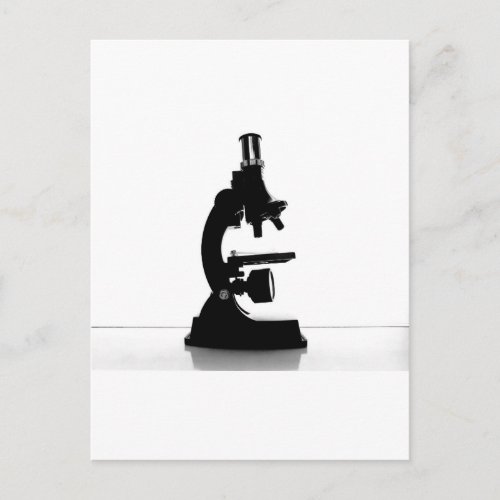 Microscope Postcard