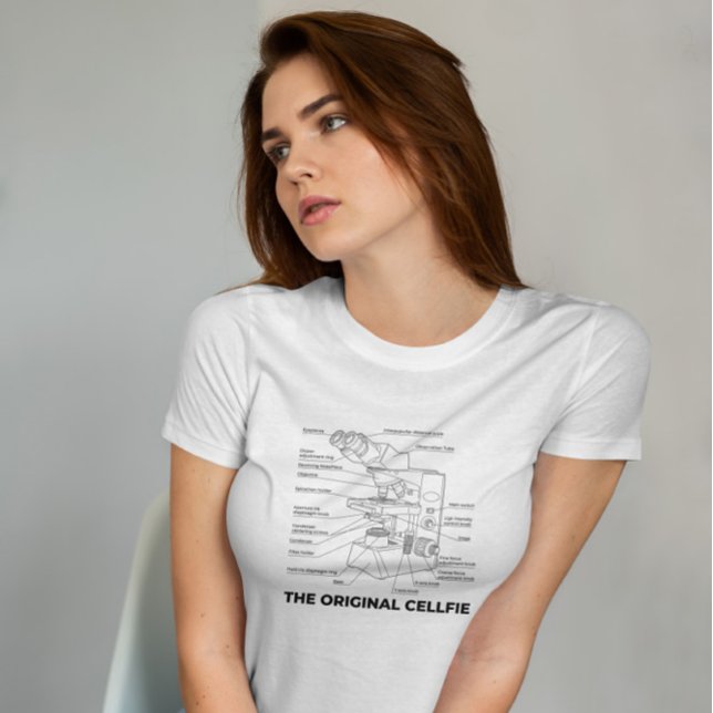 Microscope Technical Drawing   T-Shirt (Creator Uploaded)