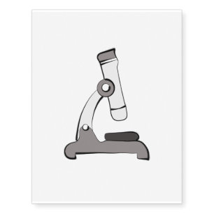Microscope Temporary Tattoos