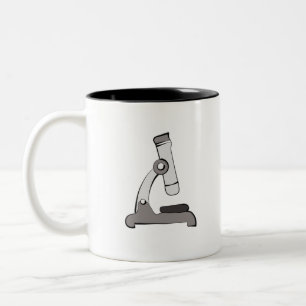 Microscope Two-Tone Coffee Mug