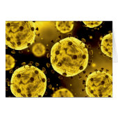 Microscopic View Of Coronavirus (Front Horizontal)