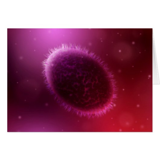 Microscopic View Of Samllpox 1 Cards (Front Horizontal)
