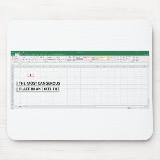 Microsoft Excel Work Mousepad