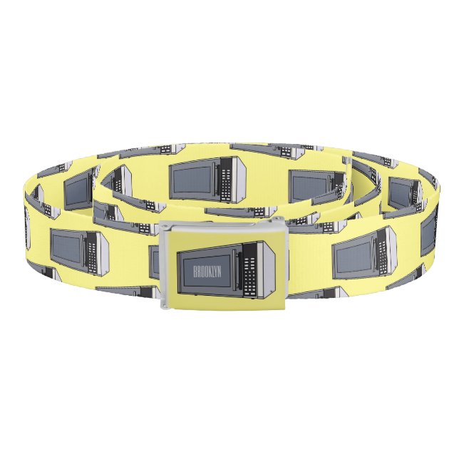 Microwave cartoon illustration belt (Coil)