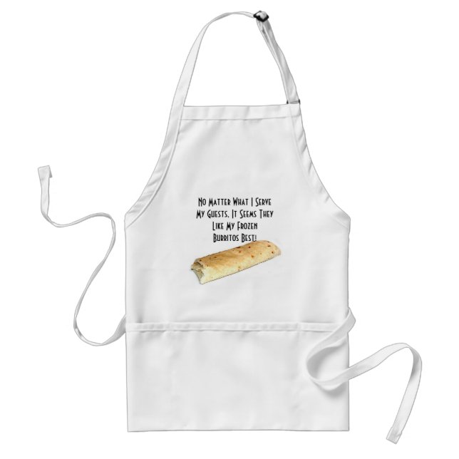 Microwave Chef Adult Apron (Front)