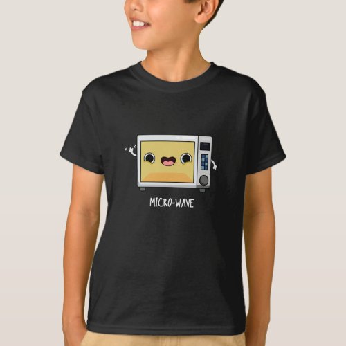 Microwave Funny Pun Dark BG T_Shirt