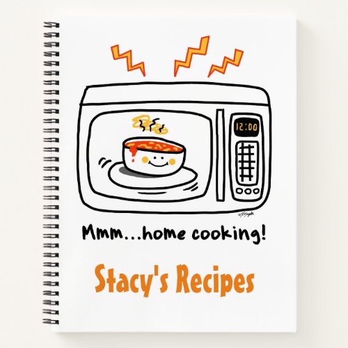 Microwave Home Cooking Notebook