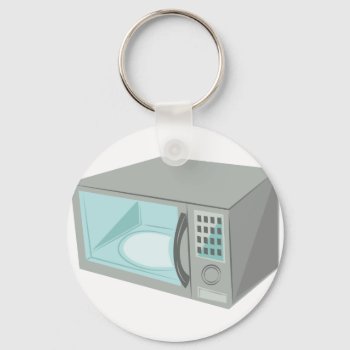 Microwave Keychain by Windmilldesigns at Zazzle