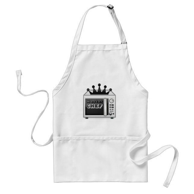Microwave Master Chef Adult Apron (Front)