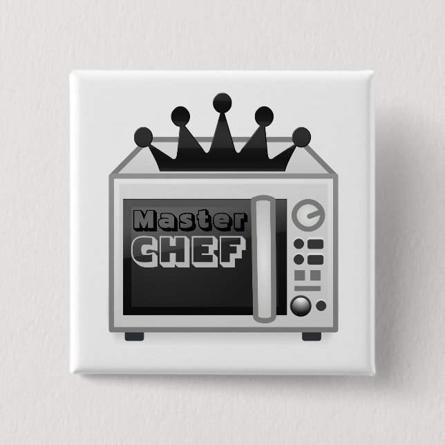 Microwave Master Chef Button (Front)