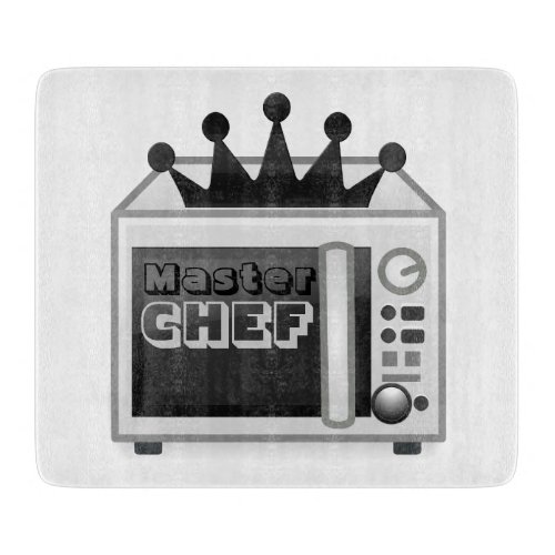 Microwave Master Chef Funny Cutting Board