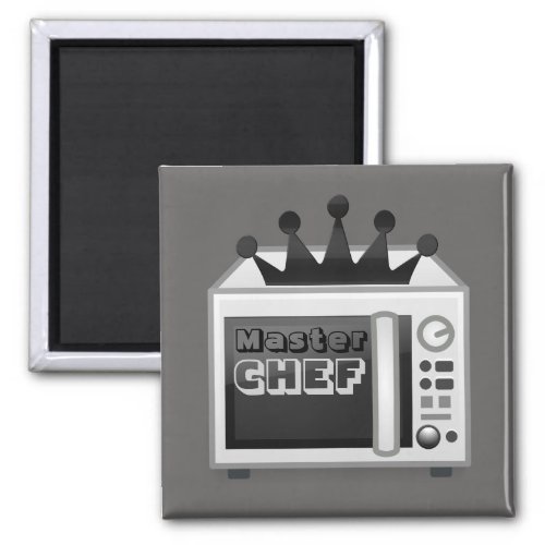 Microwave Master Chef Magnet