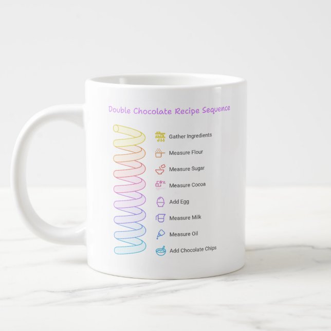 Microwave Mug Cake Kit with Chocolate Recipes (Left)