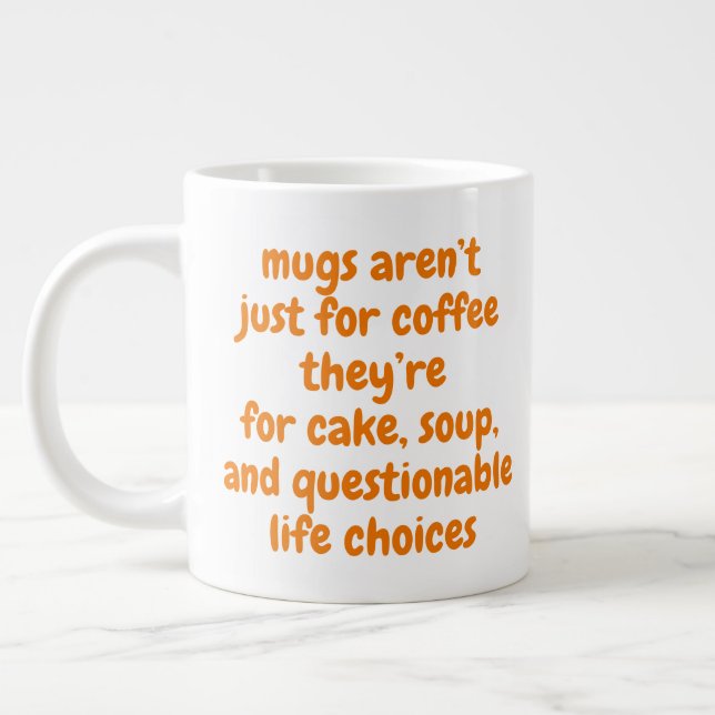 Microwave Mug (Funny Quote Cake in a Mug Recipe)  (Left)