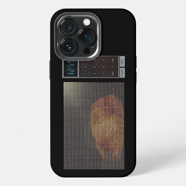 Microwave Oven  Iphone Case (Back)