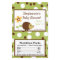 Microwave Popcorn Wrapper Forest Friends Hedgehog