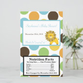 Microwave Popcorn Wrapper Jungle King Lion Safari (Standing Front)