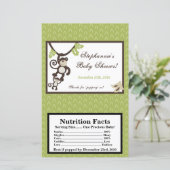 Microwave Popcorn Wrapper Monkey Time Zoo Animal (Standing Front)