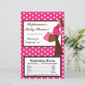 Microwave Popcorn Wrapper Pink Mod Mom Polka Dots (Standing Front)
