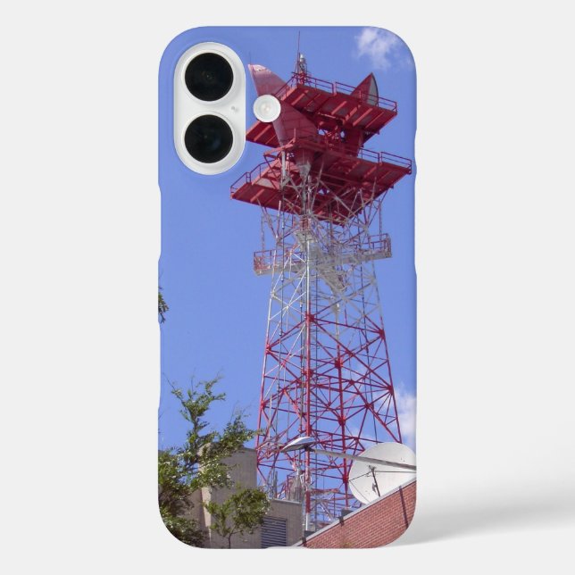 Microwave Relay Radio Telecom Tower Case-Mate iPhone Case (Back)