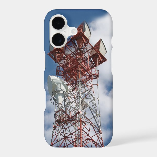 Microwave Telecommunications Tower Case-Mate iPhone Case (Back)