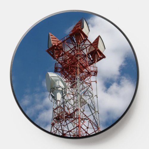 Microwave Telecommunications Tower PopSocket